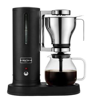 Aarke kaffemaskine, mat sort