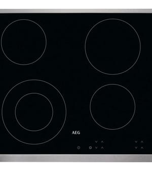 AEG HK624010XB keramisk kogeplade, 4 zoner