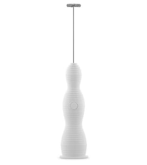 Alessi Pulcina mælkeskummer, hvid