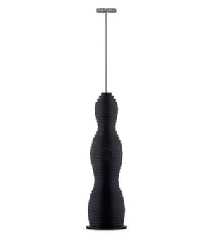 Alessi Pulcina mælkeskummer, sort