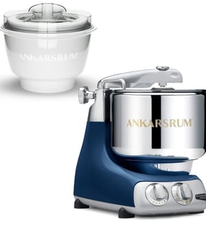Ankarsrum AKM 6230 med ismaskine, ocean blue