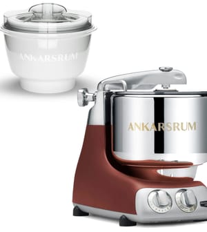Ankarsrum AKM 6230 med ismaskine, rustic maroon