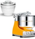 Ankarsrum AKM 6230 med ismaskine, sunbeam yellow