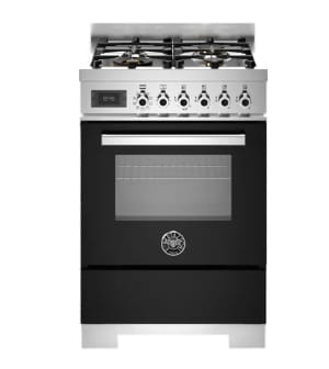 Bertazzoni Professional gaskomfur, sort