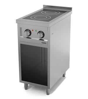 CombiSteel induktionskogebord med 2 zoner