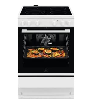 Electrolux LKR64001SW glaskeramisk komfur, hvid