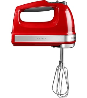 KitchenAid håndmixer med 9 hastigheder, rød