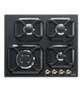 Lofra Dolce Vita gaskogeplade, 60 cm, sort