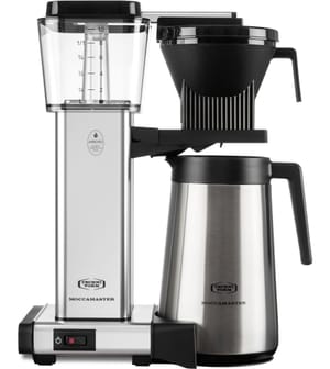 Moccamaster Automatic Thermo kaffebrygger, sølv