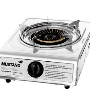 Mustang gaskogeplade, 1 brænder, 4,3 kW
