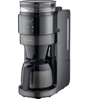 Severin kaffemaskine med kværn og termokande