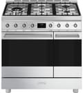 Smeg C92GMX2 Classic gaskomfur, 90 cm