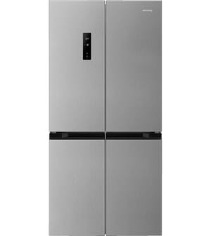 Smeg FQI48KD French Door køleskab, sølv
