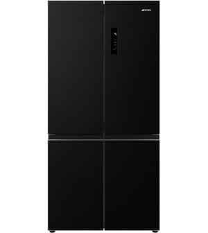 Smeg FQI60KD French Door køleskab, sort