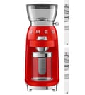 Smeg kaffekværn, rød