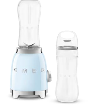 Smeg 50's Style personal blender, pastelblå