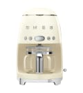 Smeg 50's Style kaffemaskine, crème