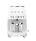 Smeg 50's Style kaffemaskine, hvid