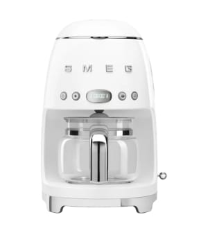 Smeg 50's Style kaffemaskine, hvid