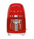 Smeg 50's Style kaffemaskine, rød