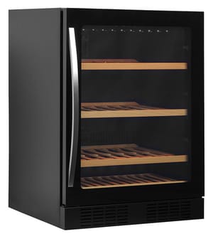 Tefcold TFW200-F vinkøleskab, 48 flasker, sort
