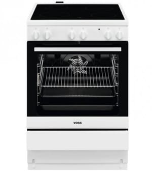 Voss VKK60011HV keramisk komfur, hvid