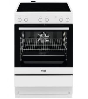 Voss VKK60341HV keramisk komfur, hvid