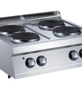 Zanussi kogebord med fire runde plader