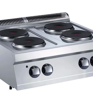 Zanussi kogebord med fire runde plader