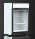 Køleskab med-glaslåge