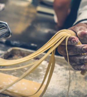 Hjemmelavet pasta med pastamaskine